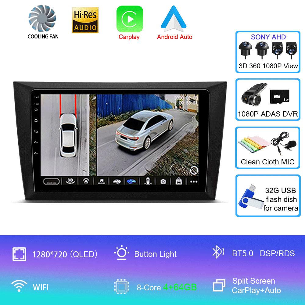 Android 14 Car radio Volkswagen Golf 6 2008 - 2016 player Multimedia navigation stereo GPS No 2din 2 din dvd