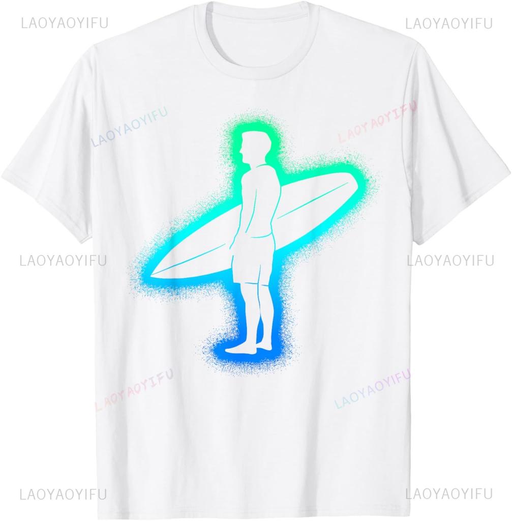 Surf Beach Surfboard Surfers Unisex Kids Boys Surfing TShirt Custom Printed Graphic T Shirts Customizable Camiseta Hombre