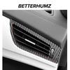For BMW Z4 E89 2009-2016 Made of Alcantara Dashboard Side Air Vent Outlet Trim Frame Sticker Car Interior Tuning Accessories