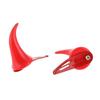 Cartoon Ox Horn Shape Lolita Hair Clip Headwear Anime Cosplay Party Costume Prop