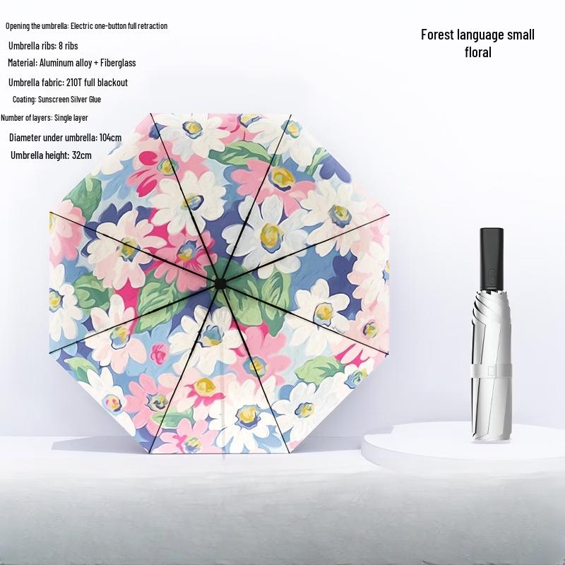 Hanyou Fully Automatic Smart Charging Rain & Sun Umbrella