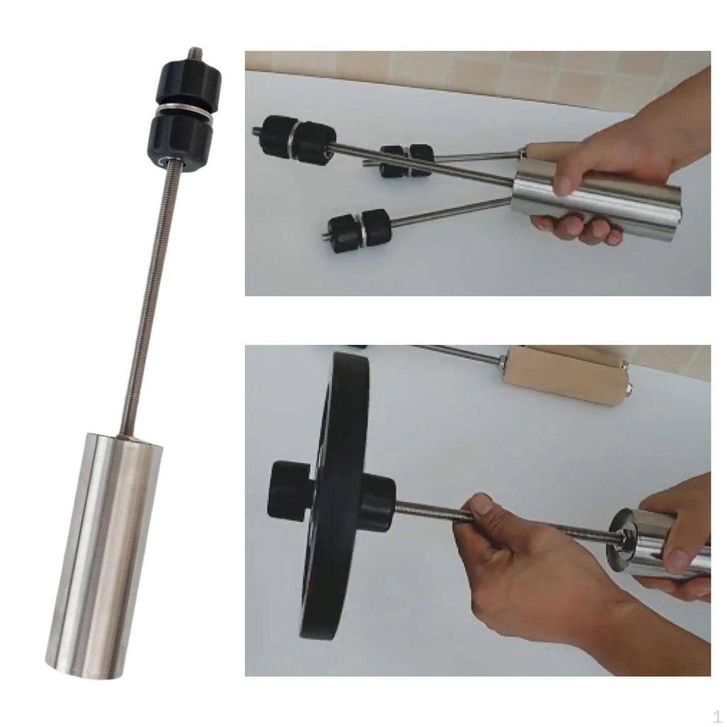 Dumbbells Bar Handle Forearm Train Weight Loading Sturdy Fitness Equipment Non Slip Barbell