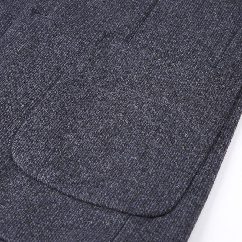 MONTAGUT Men's Silk Wool Blend Casual Suit Jacket
