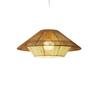 Woven Hemp Rope Pendant Light