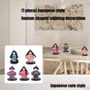 Geisha Doll Action Figures Kimono Girl Statue Collectible Figurines Decorative Sculptures Ornament Office Home Decors
