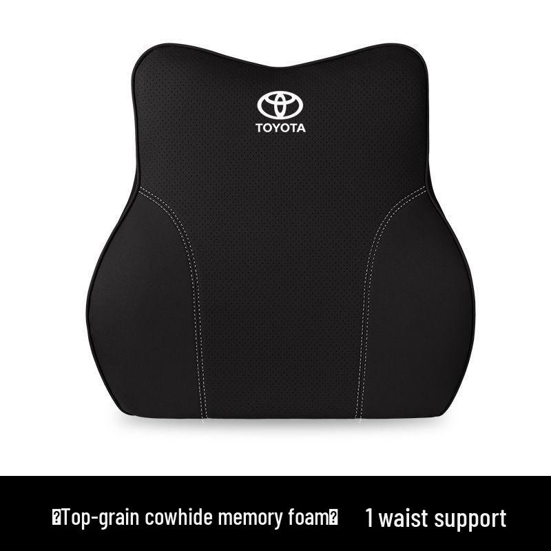 Cojín para Reposacabezas y Soporte Lumbar de Coche para Toyota Corolla, RAV4, Camry, Highlander, Avalon