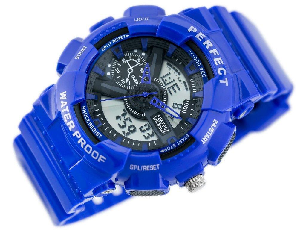 HERRENUHR PERFECT SHOCK (zp219e) - blau