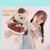 Plush Rabbit Toy For Kids Soft Animal Plush Pillow Gift With Dress And Hat Decoration