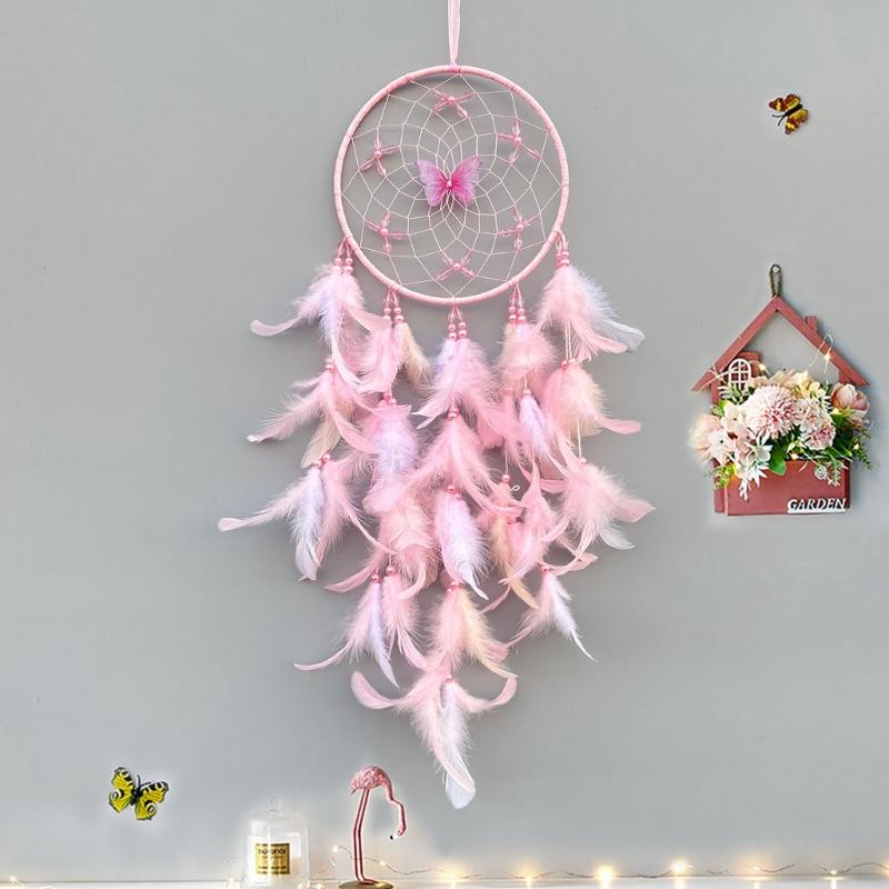 Dreamcatchers Bohemians Dream Catcher Wall Decors for Bedroom Dorm Room Decors Feathered Hanging Ornament Festival Gift