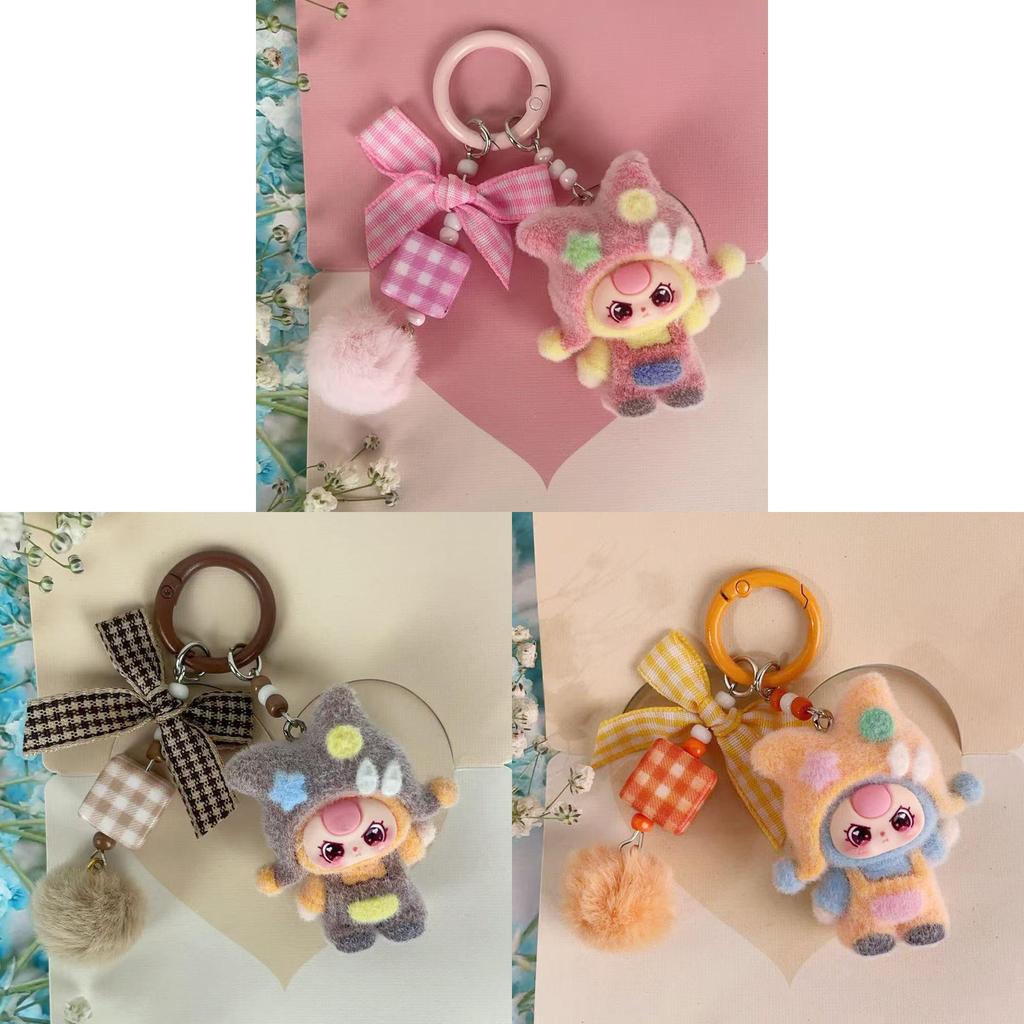 Dopamine Cold Hat Baby Cartoon Keychain With Plastic Material For Gift And Party Decor