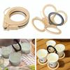 New Butterfly Shape Drink Carrier Reusable 4-cup Foldable Coffee Carrier Portable Bar Tool Drink Holder for Picnic Party Outside