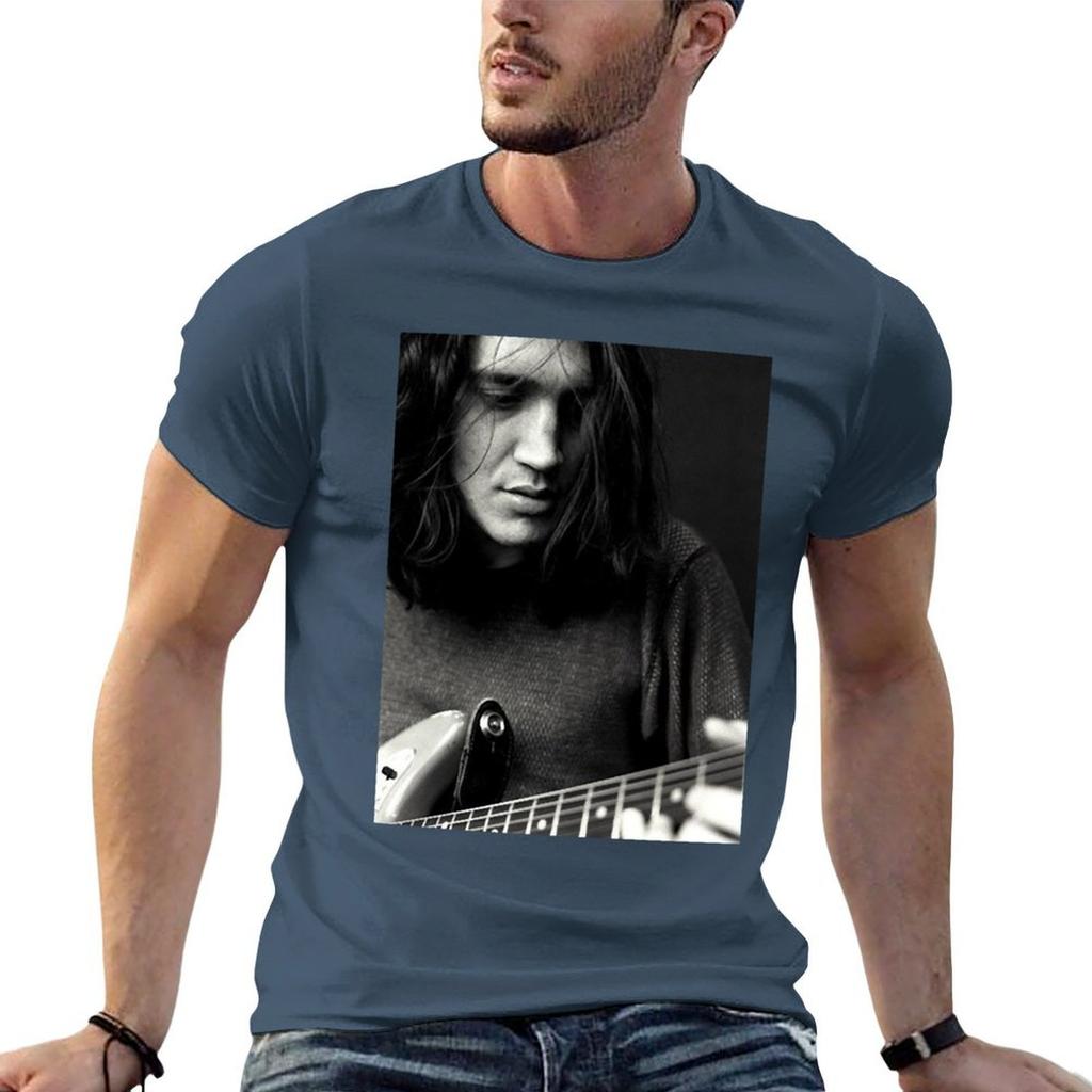 Gifts For Movie Fan John Guitarist Frusciante Retro Wave Tshirt Breathable Mesh Panel Tshirt