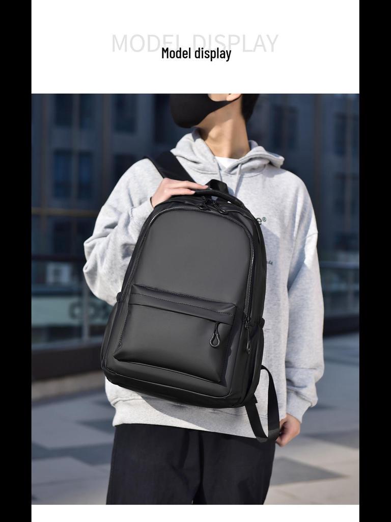 Versatile Men's & Women's Waterproof Business Commuter Backpack for 15.6-Inch Laptops