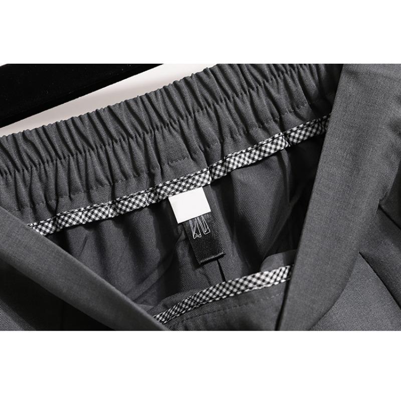 Women Summer Plus Size High Waist Skirts Vintage Elastic Pleated Elegant Long Skirts 5XL