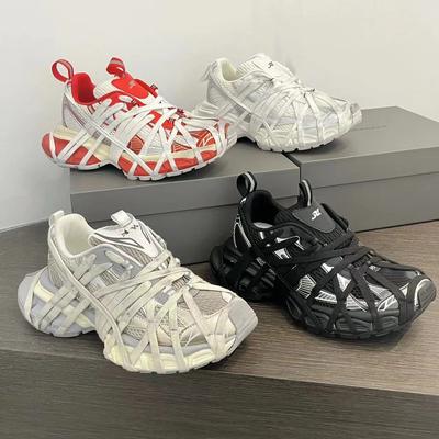 Größe 41 42 Klobige Sneaker Damen Herren Plateau Schuhe Schnürung Frühling Herbst Mode Atmungsaktive Damen Freizeitschuhe Schuhe