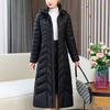 Elegant Woman Winter Long Coats Hooded Casual Thick Warm Parkas Women's Jackets