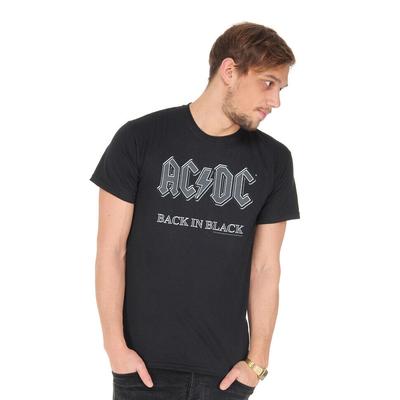Ac Dc Back In Black Black Unisex T-Shirt