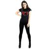 DC Comics Womens/Ladies Batman TV Series Catwoman Heart Cotton T-Shirt