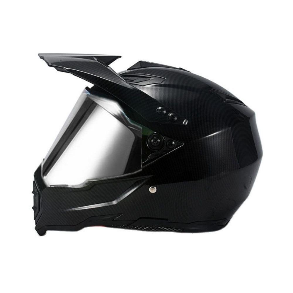 Casca vehicul electric cu baterie off-road de autostradă pentru bărbați și femei, cască de tensiune cu acoperire completă, cască de siguranță, cască integrală