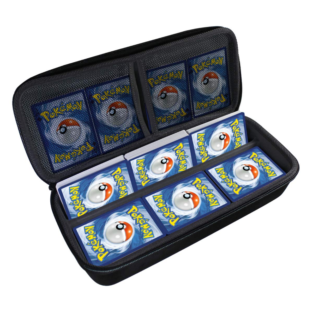

TUDIA EVA Empty Carrying Hard Storage Case Organizer for Card with Pokemon Trading Game Cards Cards Not Game/Compatible [Лише футляр, у комплекті]