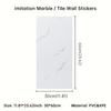 14-50pcs Glam Style Marble Pattern Wall Stickers PVC 60 X 30cm Nordic Wall Stickers Art Home Decor for Bedroom Toilet Waterproof