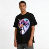 Cyberpunk Style Monster Slaying Girl Print T-Shirt Unisex Casual Street Trendy Loose Top Pure cotton T-shirt