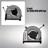 Laptops CPU + GPU Cooling Fan Coolers Radiators for 15 7590 7591 7590 P83F Seriess DC5V 0.5A Fan