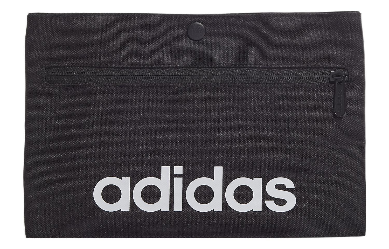 

Adidas Polyester Portable Crossbody Bag, Shoulder Bag Regular Unisex Black HC7233