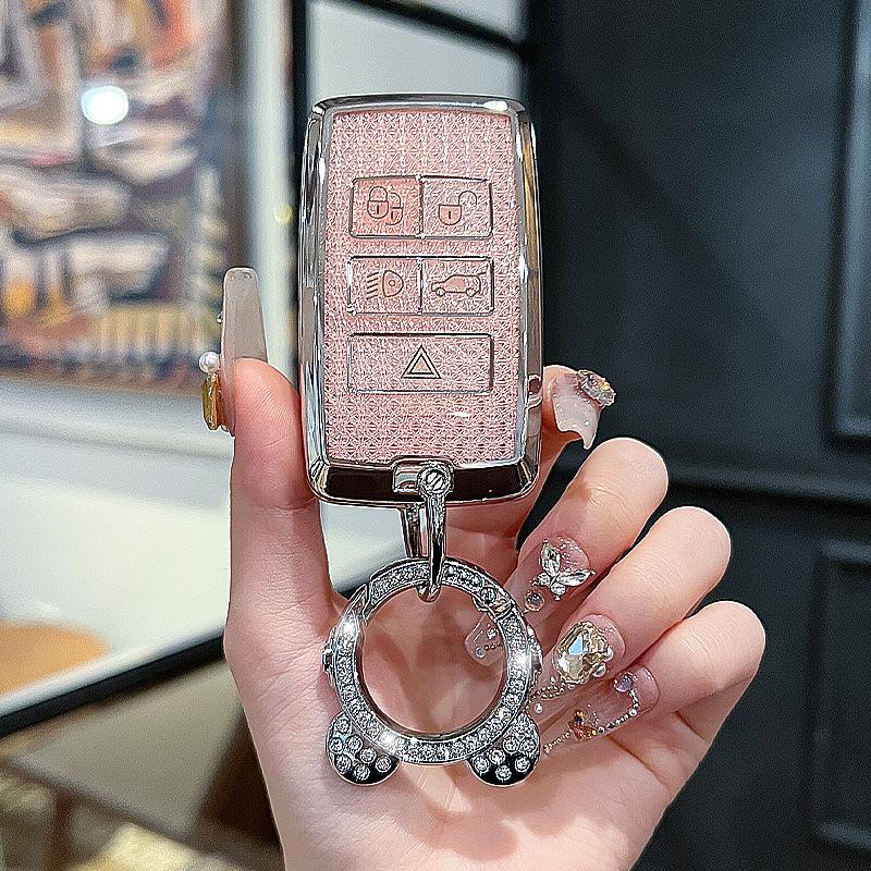 Wysokiej klasy etui na klucze z klamrą do modeli Range Rover Sports z lat 2013-2025