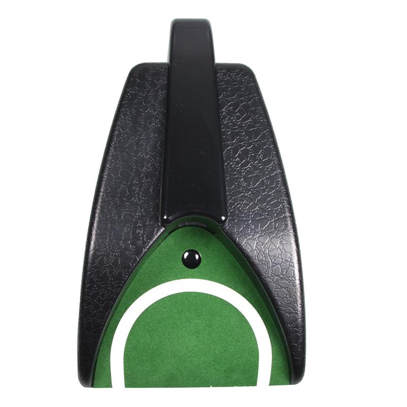 1 buc automată revenire golf putting cup golf putter antrenament ajutoare interior/birou golf auto returnare practică pentru putting trainer