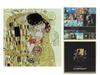 Glass Coaster Gustav Klimt The Kiss Cream Living Room Table