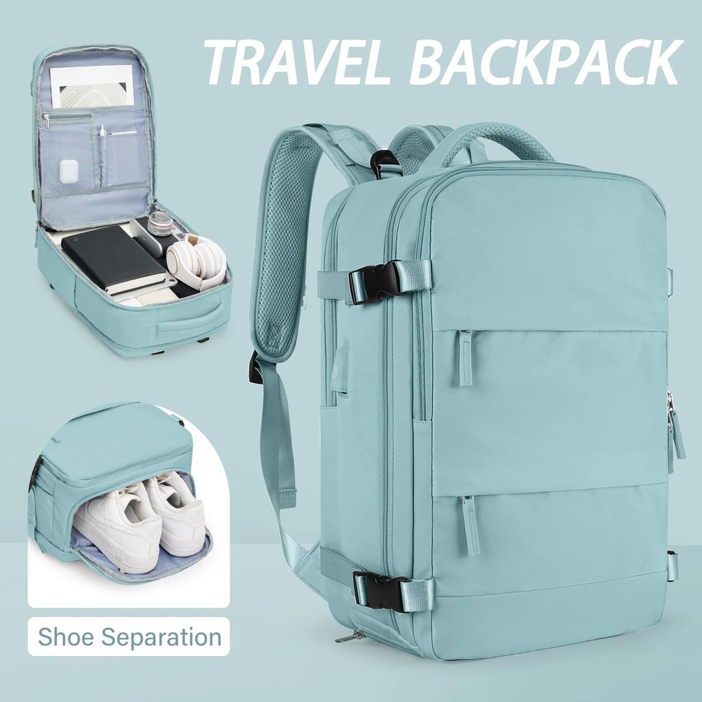 Large Travel Backpack for Men Women Laptop Backpack 14 Inch Laptop Bag for School Work Anti Theft Business Backpack 35L