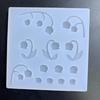 Quicksand Resin Art Mold Crystal Silicone Mold Epoxy Resin Keychain Pendant Mold