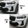 Car Front Bumper Air Vent Trim Exterior Decoration Accessories For BMW X3 G01 X4 G02 M Sport