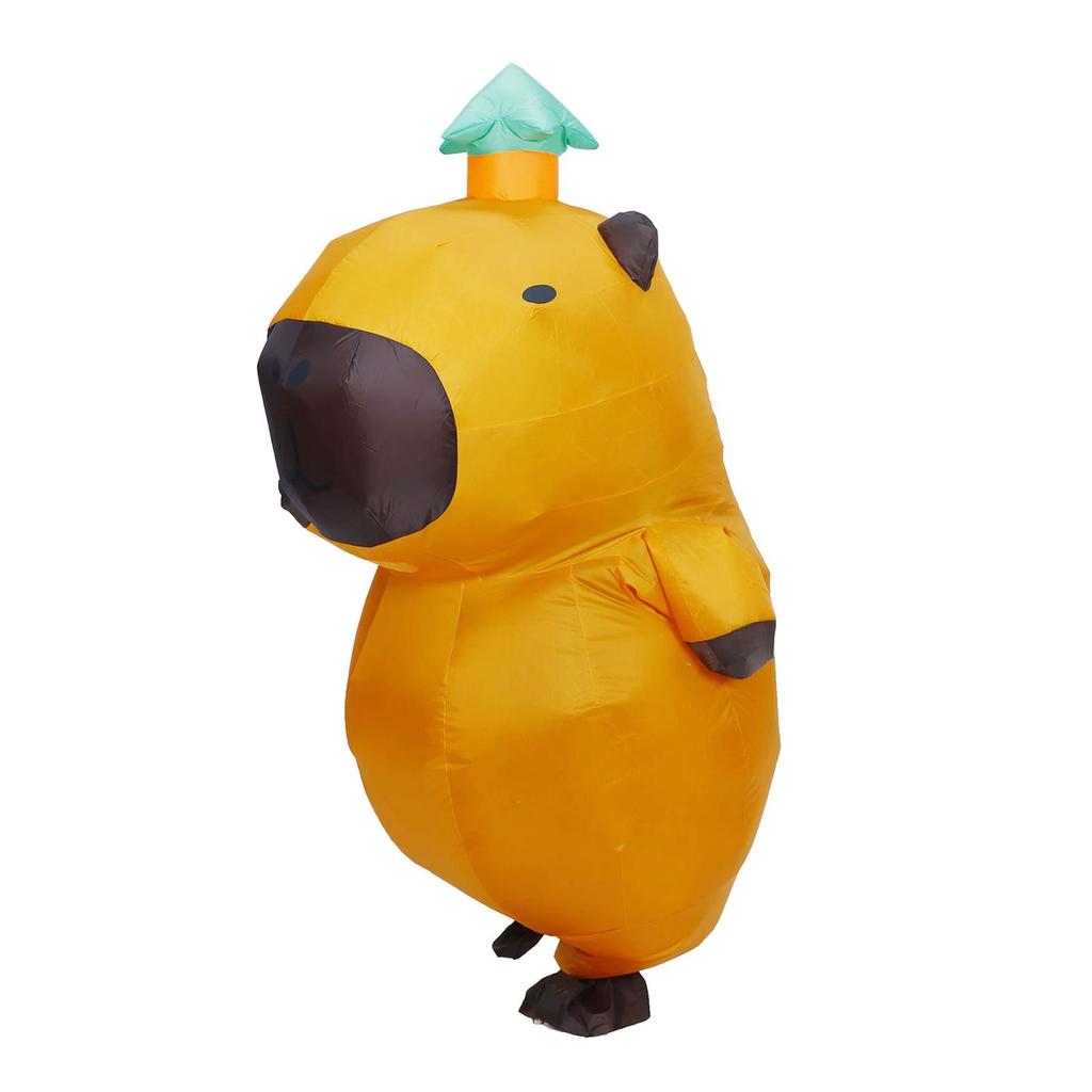 Inflatable Capybara Costume, Creative Cosplay Outfit for Carnival, Role Play Party