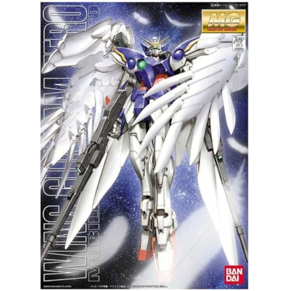 MG Mobile Suit Gundam W Wing Gundam Zero Custom (Endless Waltz Edition) 1/100 scale color coded p...