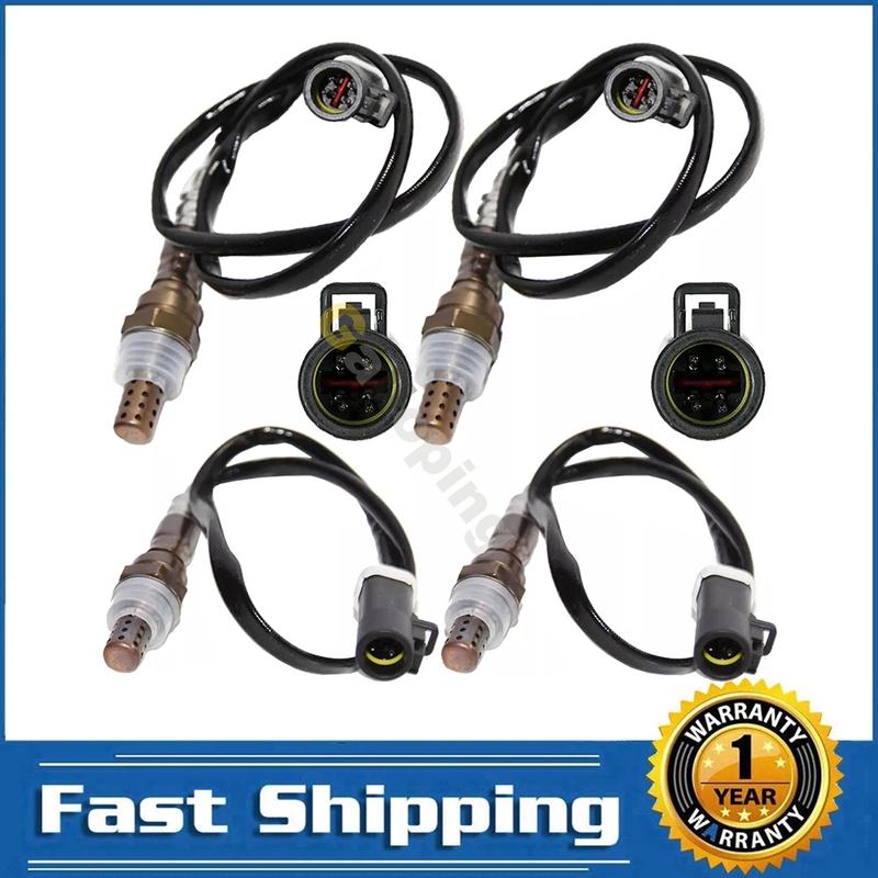 

4x Oxygen O2 Sensor Bank 1 2 for 1999 - 2011 Mercury Grand Marquis Lincoln Town Car Ford Crown Victoria 4.6L Upstream Downstream