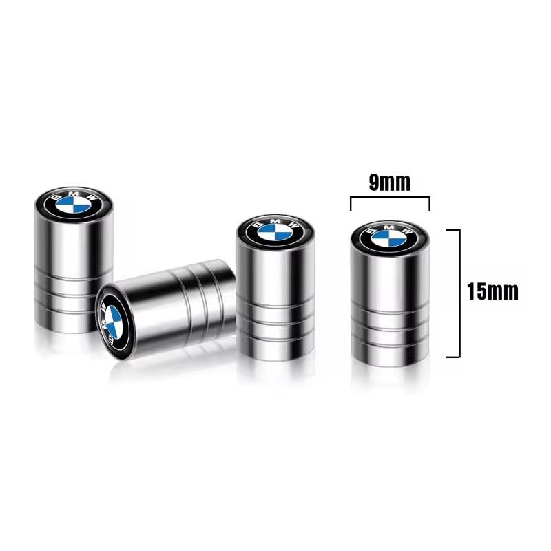 4 szt. Kół Felgi Trzonki Opony Powietrzne Ciężarówka Rower Samochód Pokrowiec Nakrętki Zaworów Opon Nakrętki Przeciwpyłowe do BMW M E60 E46 E90 F30 F10 G30 G20 F48 G22