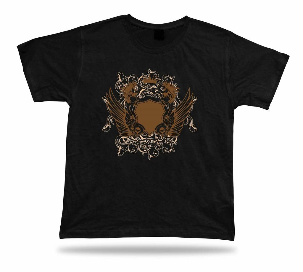Wings Lady Crown Skull t shirt tee cool stylish modern design gift present