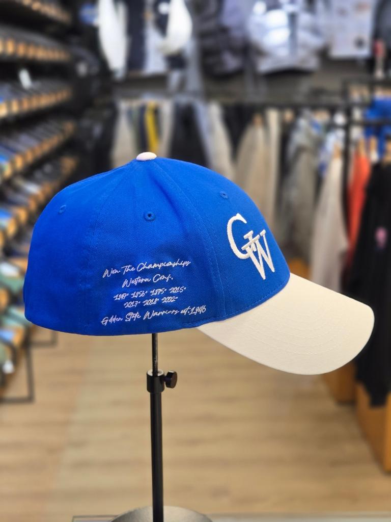 Casquette de baseball NBA Unisexe GSW Deux Panneaux Brodés Flexfit Point N255AP456P (21)