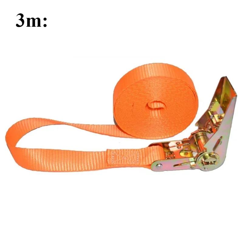 Ratchet Tensioner Freight Car Fixed Tightener Tighten Rope for Luggage Goods Transportation Outdoor Camping Cargo Strap