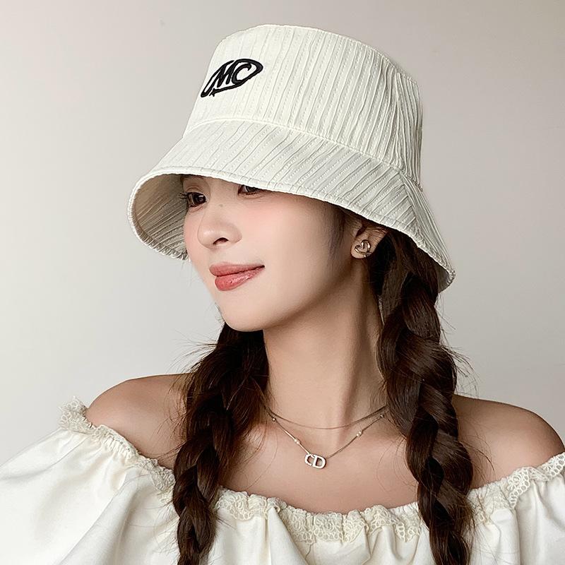 

Летняя шляпа алфавит шляпа-ведро солнцезащитная шляпа от солнца уличная дорожная дышащая шляпа от солнца Average size