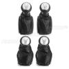 12mm/23mm 5/6 Speed Car Gear Shift Knob W/Gaiter Boot Cover for VW Bora Golf 4 MK4/Jetta GTI 1999-2005