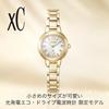 [CITIZEN] xC ES9433-56A Radio Watch Women's Gold White Amber Yellow