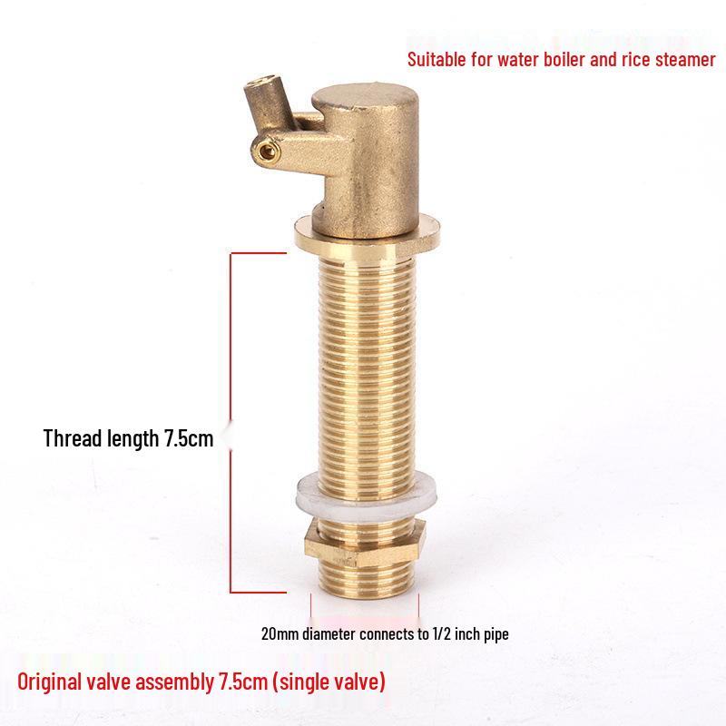 4/6-Point Water Heater Float & Inlet Valve for Steamers and Water Tanks