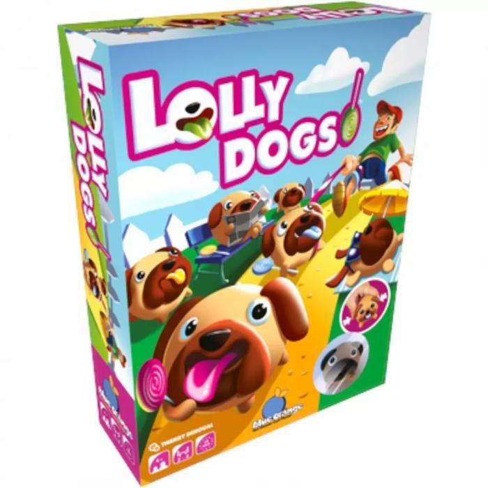 Jeu de société - BLUE ORANGE - LOLLY DOGS - Jeu de dés - 2-4 joueurs - Dès 4 ans