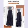 Autumn 2025 Women's High Waist Parachute Cargo Pants - Loose, Convertible, Wide Leg Windbreaker Design