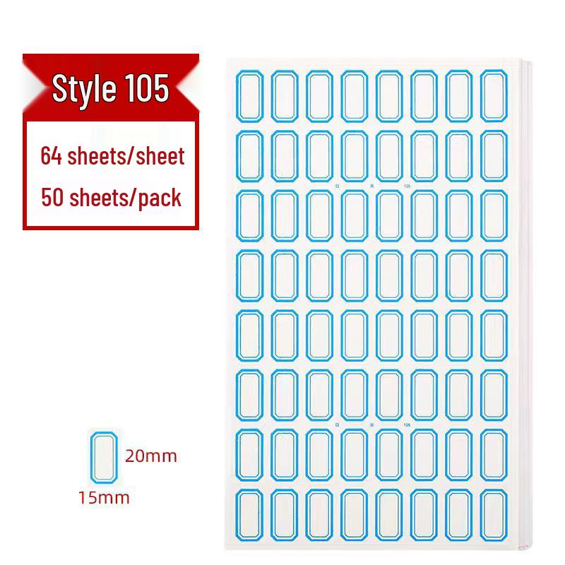 Self-Adhesive Journal Stickers & Handwritten Labels