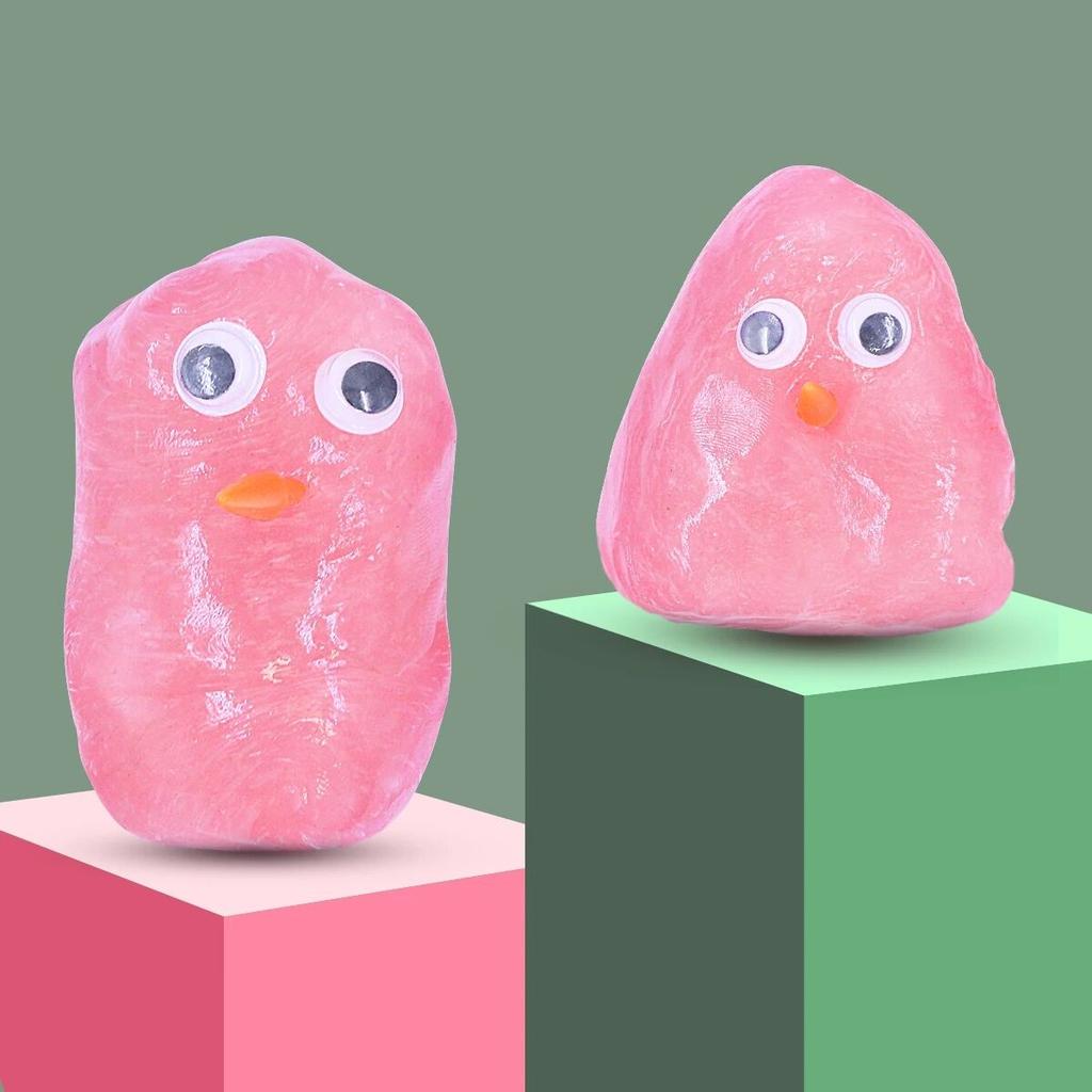 Flüssiger Glas-Schlamm-Slime, DIY handgemacht, lustiger Stressabbau, geruchloser, transparenter Farbslime, lustiges handgemachtes Spielzeug