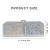 10 Piezas Sistema de Filtración Triple Mascota para Filtro de Fuente para Gato Forma Rectangular